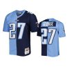 eddie george titans navy blue split legacy replica jersey