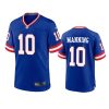 eli manning giants classic game royal jersey