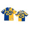 eric dickerson rams royal gold split legacy replica jersey