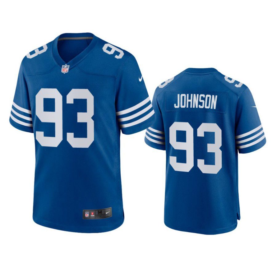 eric johnson colts royal alternate game jersey