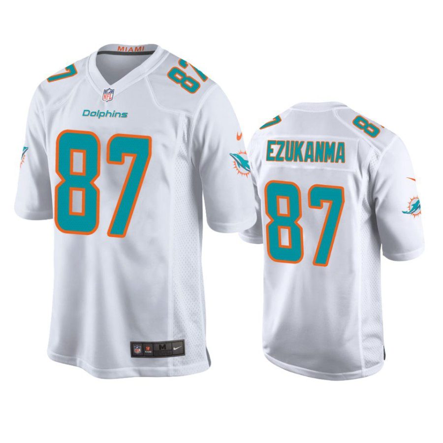 erik ezukanma dolphins game white jersey