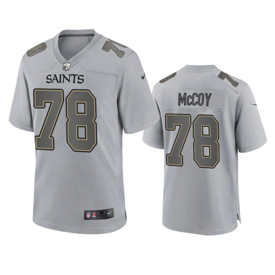 erik mccoy saints gray atmosphere fashion game jersey