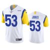 ernest jones rams jersey white alternate vapor limited