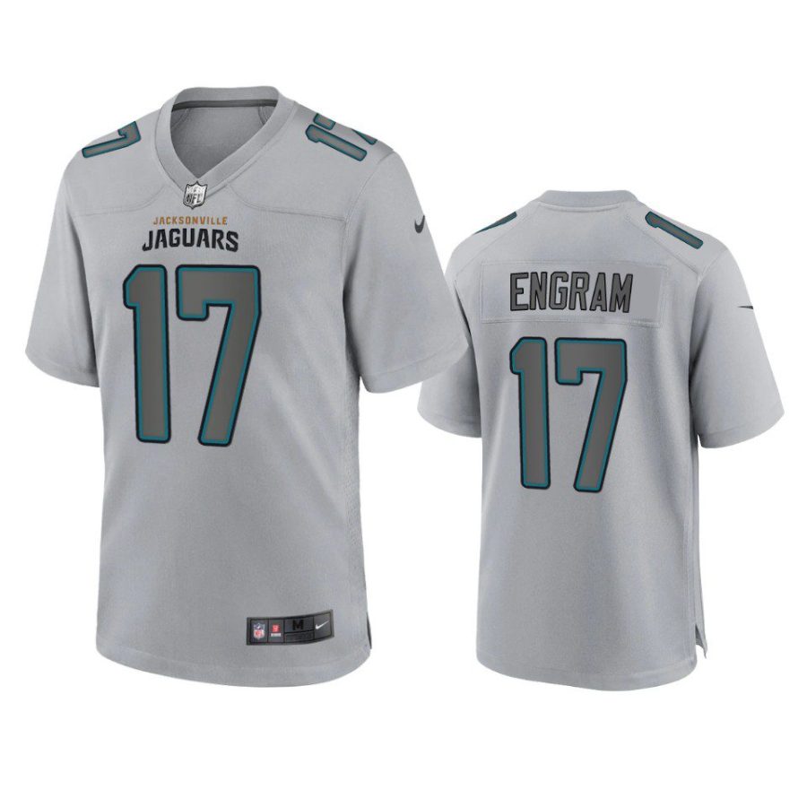 evan engram jaguars gray atmosphere fashion game jersey