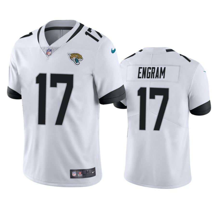 evan engram jaguars jersey white vapor limited