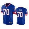 evan neal giants classic vapor limited royal jersey