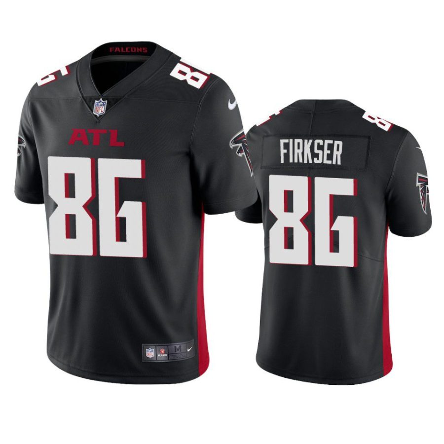 falcons anthony firkser black vapor jersey