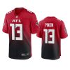 falcons bradley pinion game red jersey