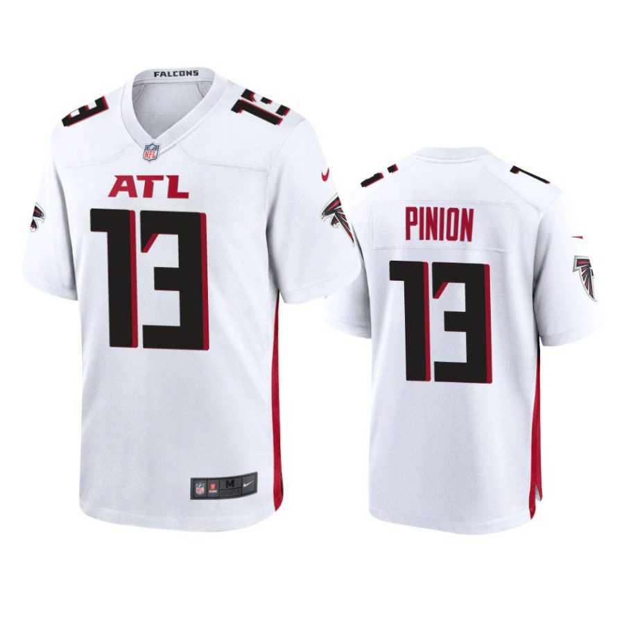 falcons bradley pinion game white jersey