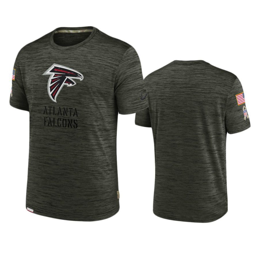 falcons brown 2022 salute to service velocity team t shirt