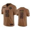 falcons kyle pitts brown limited 2023 salute to service jersey