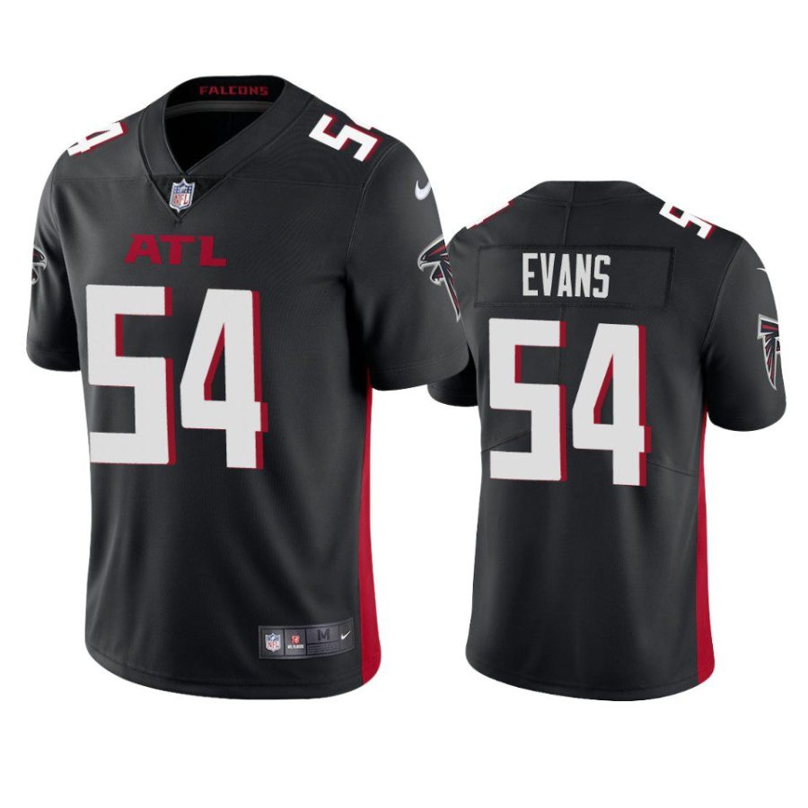 falcons rashaan evans black vapor jersey