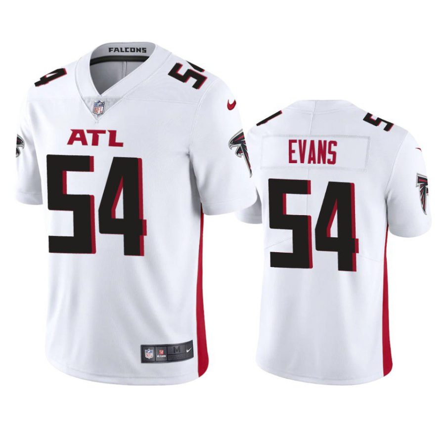 falcons rashaan evans white vapor jersey