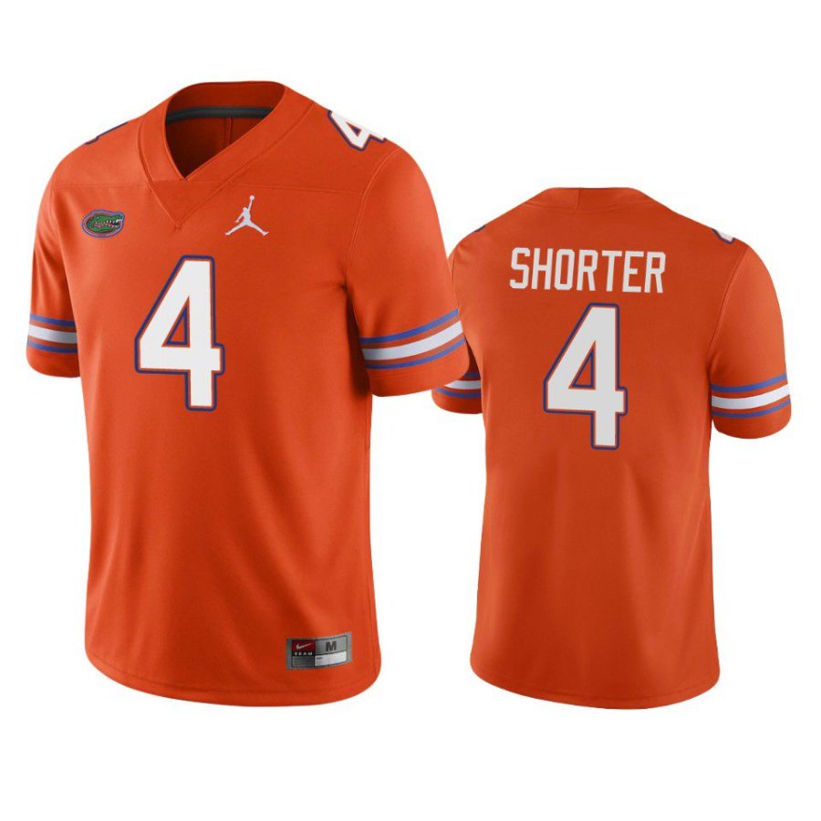 florida gators justin shorter orange game jersey