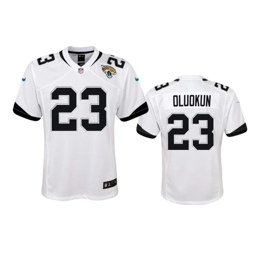 foyesade oluokun game youth white jersey