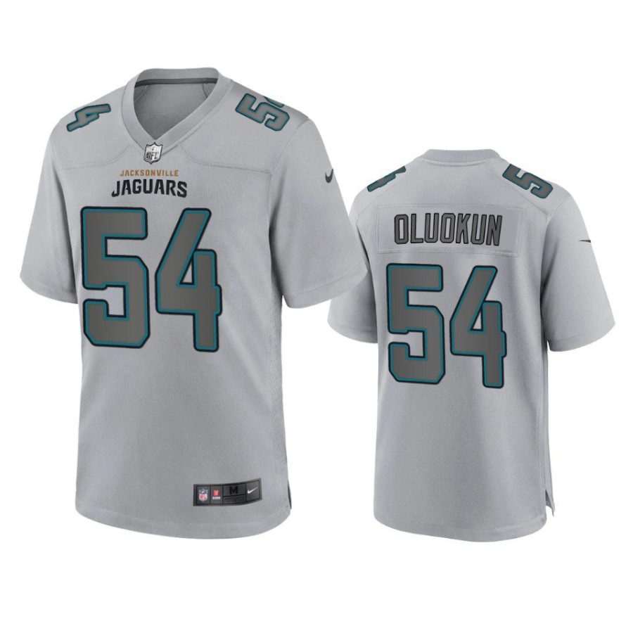 foyesade oluokun jaguars gray atmosphere fashion game jersey