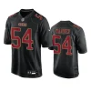 fred warner 49ers carbon black fashion game jersey