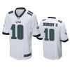 gardner minshew ii eagles white game jersey