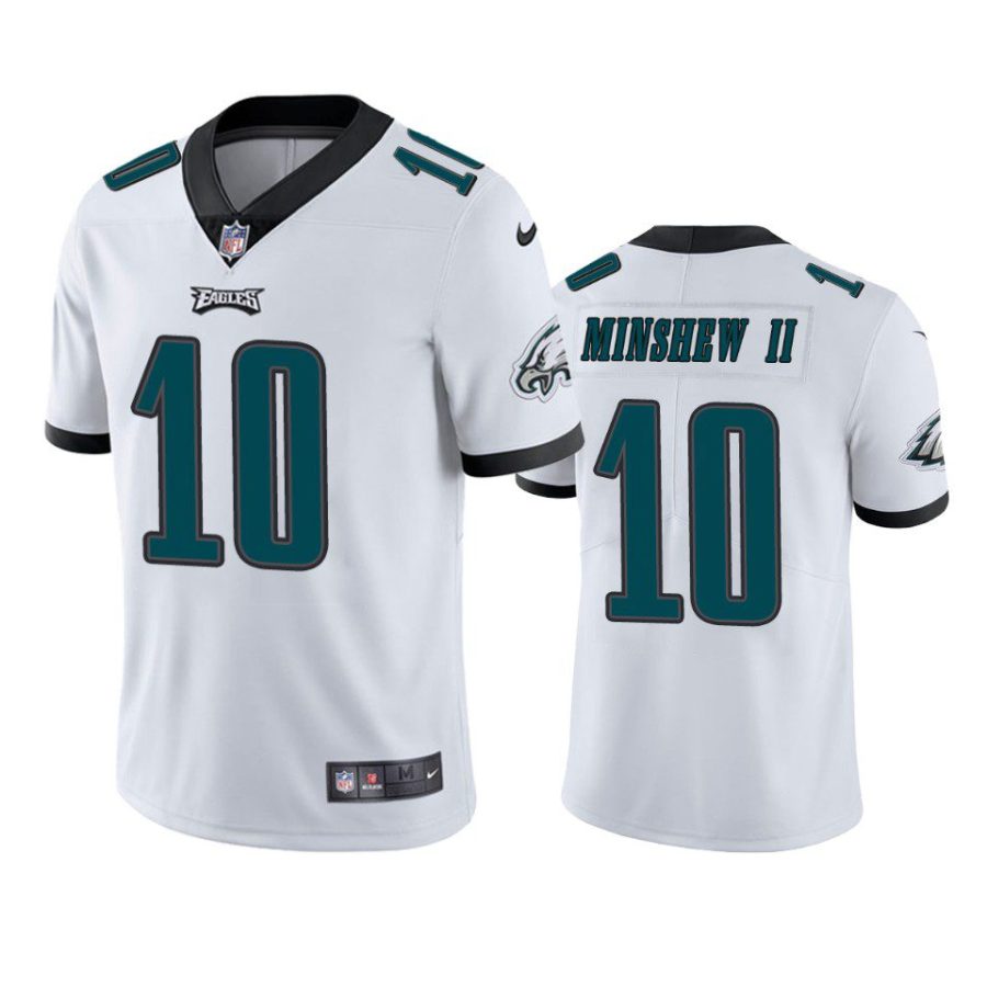 gardner minshew ii eagles white vapor jersey