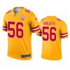 george karlaftis chiefs inverted legend yellow jersey