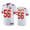 george karlaftis chiefs white vapor limited jersey