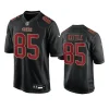 george kittle 49ers carbon black fashion game jersey