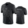 george kittle 49ers reflective limited black jersey