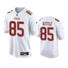 george kittle 49ers tundra white fashion game jersey