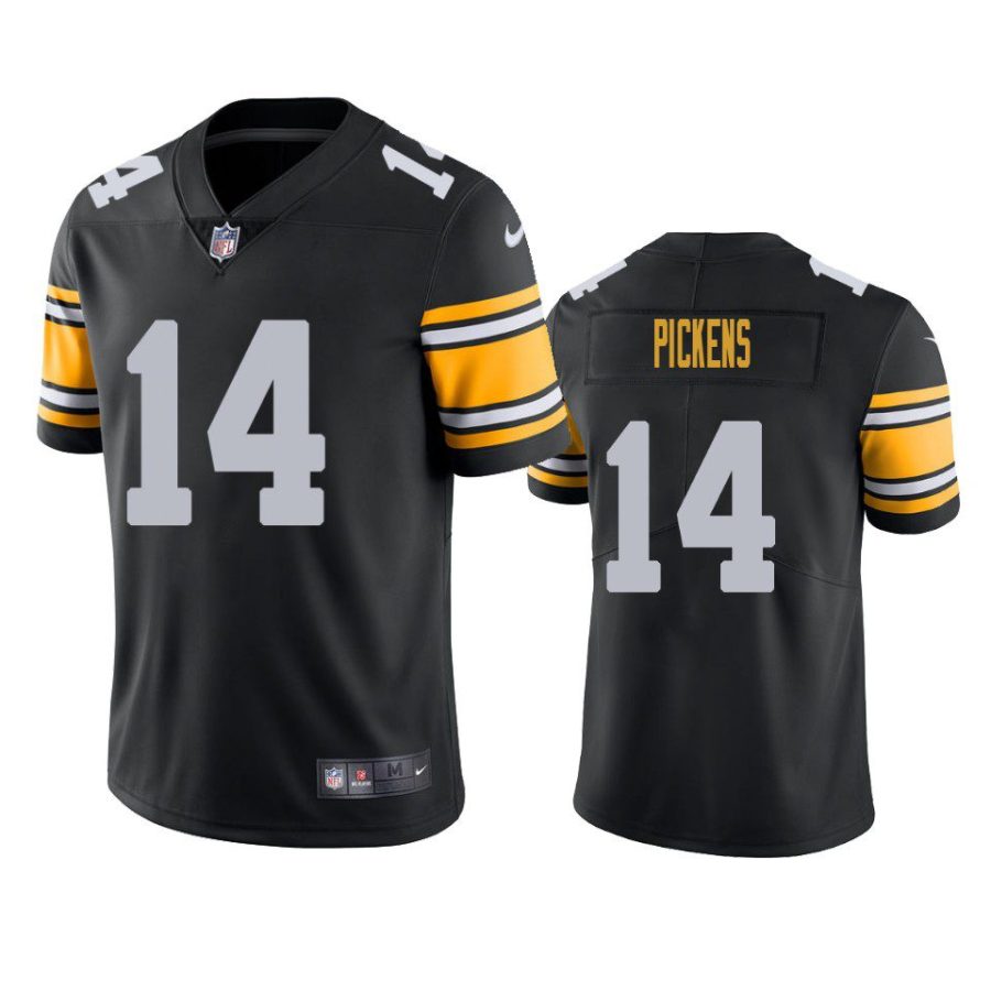 george pickens steelers black vapor jersey