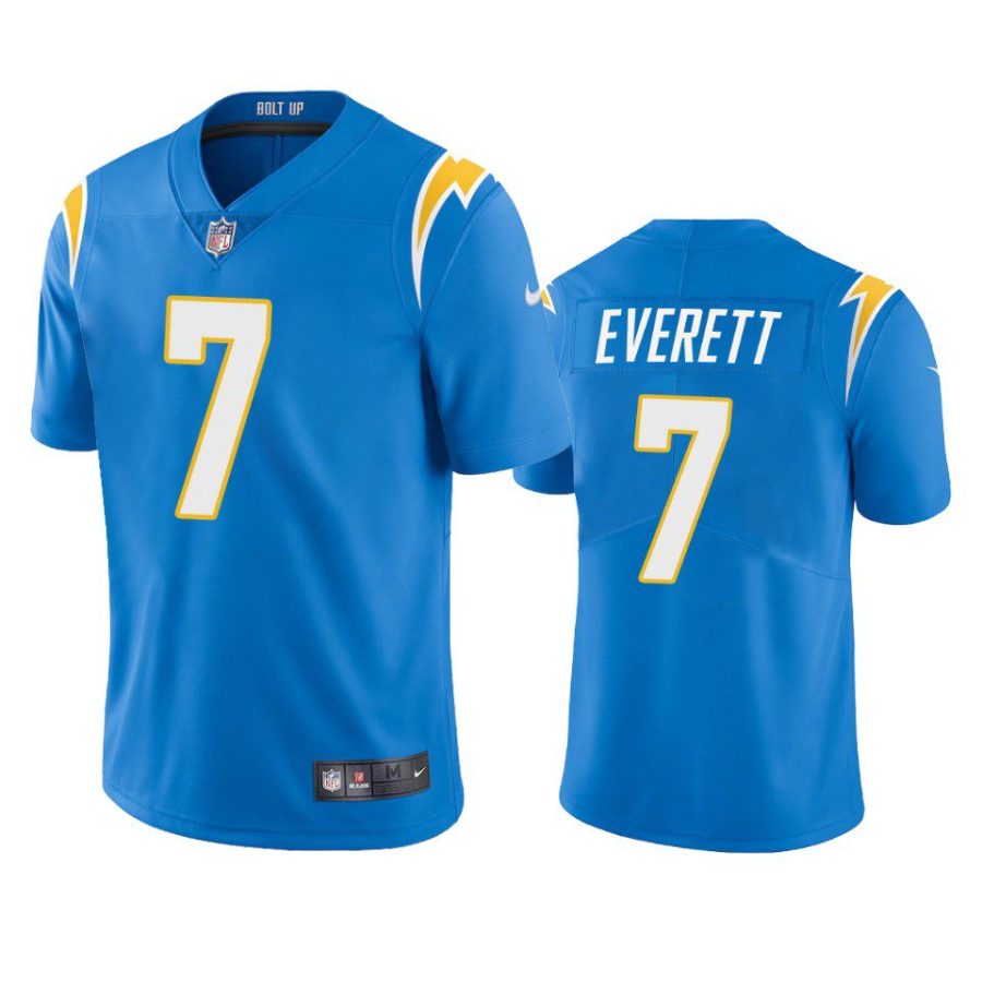 gerald everett chargers jersey powder blue vapor limited