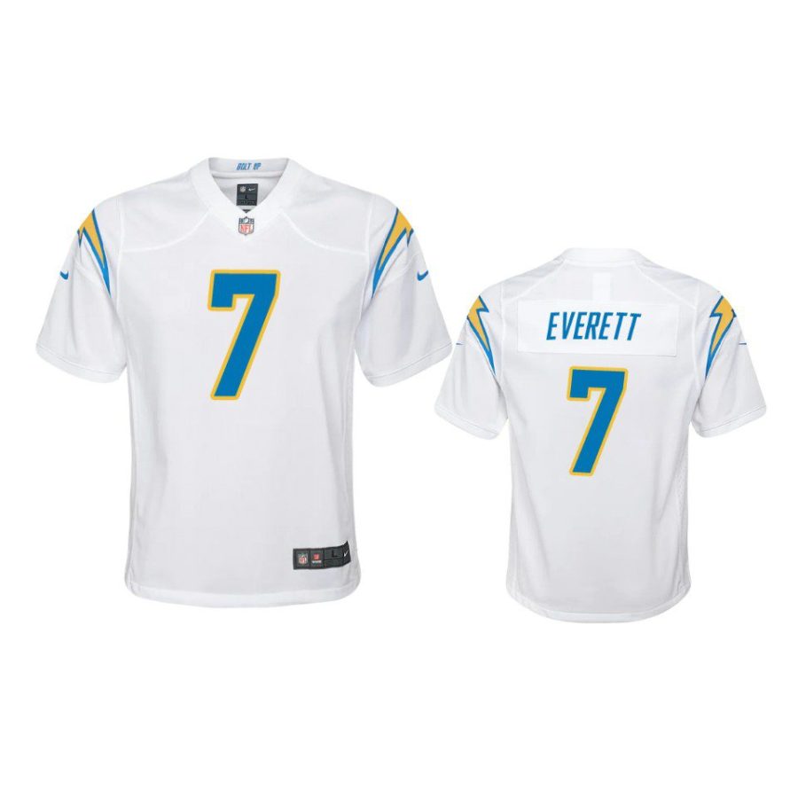 gerald everett game youth white jersey