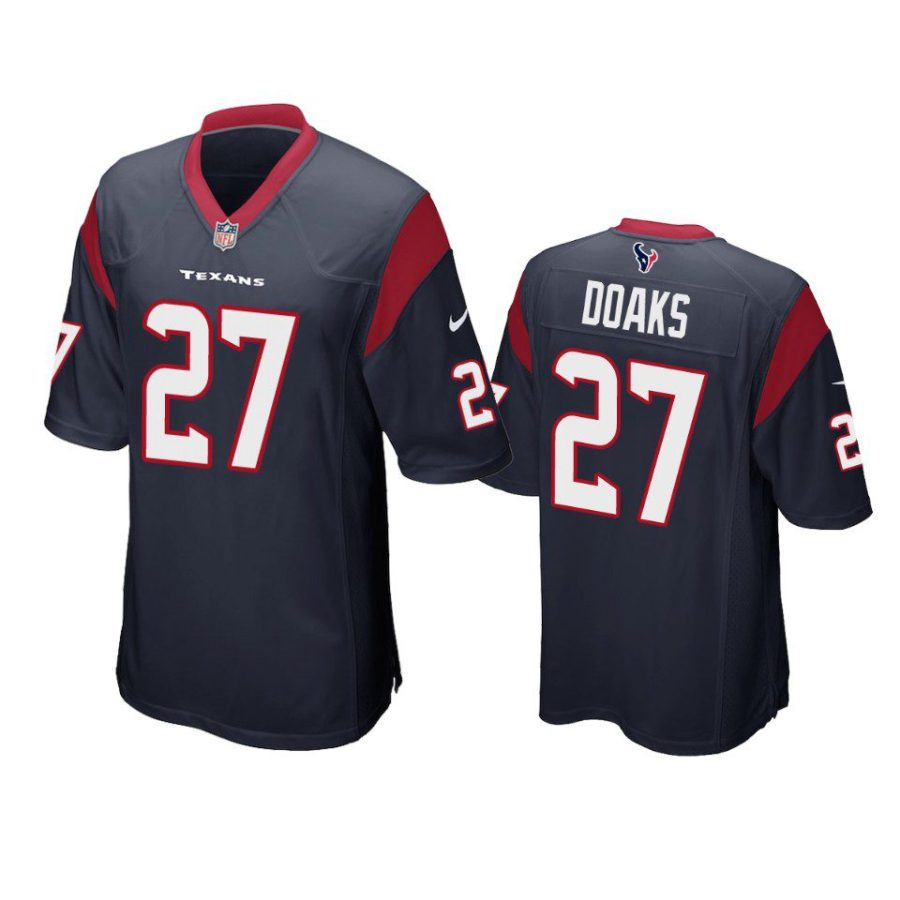 gerrid doaks texans navy game jersey