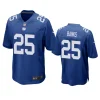 giants deonte banks game royal jersey