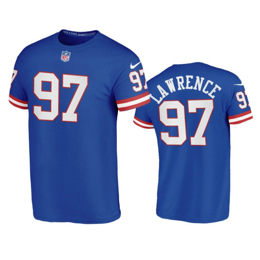 giants dexter lawrence royal classic t shirt