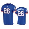 giants saquon barkley royal classic t shirt