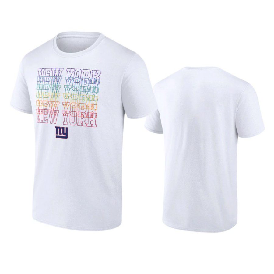 giants white city pride t shirt