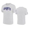 giants white velocity athletic stack performance t shirt