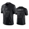 grady jarrett falcons reflective limited black jersey