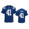 grant stuard game youth royal jersey