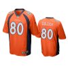 greg dulcich broncos orange game jersey