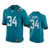 gregory junior jaguars teal game jersey