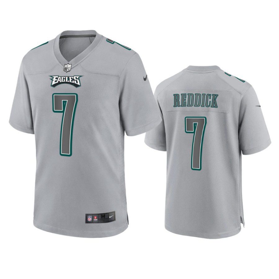 haason reddick eagles atmosphere fashion game gray jersey