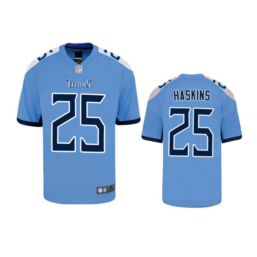 hassan haskins game youth light blue jersey