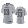 hunter renfrow raiders gray atmosphere fashion game jersey