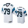 ikem ekwonu panthers white game jersey