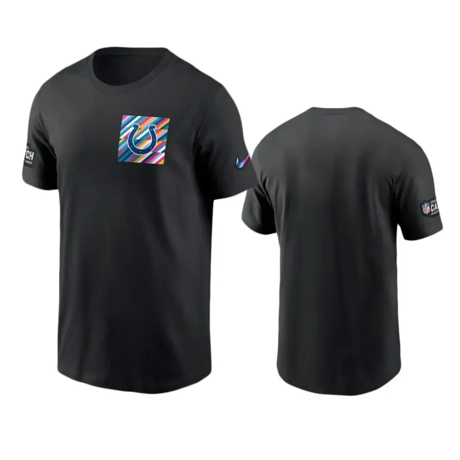 indianapolis colts black 2023 nfl crucial catch sideline t shirt