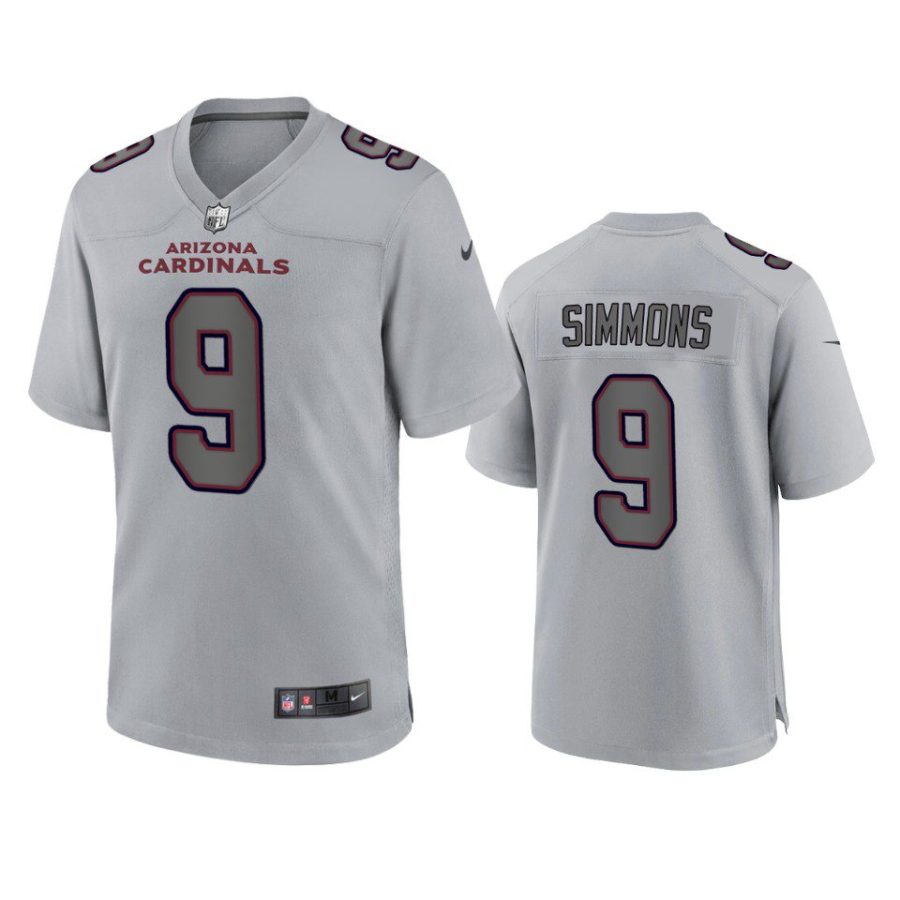 isaiah simmons cardinals atmosphere fashion game gray jersey