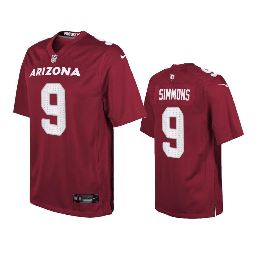 isaiah simmons game youth cardinal jersey