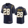 isaiah spiller chargers navy alternate game jersey