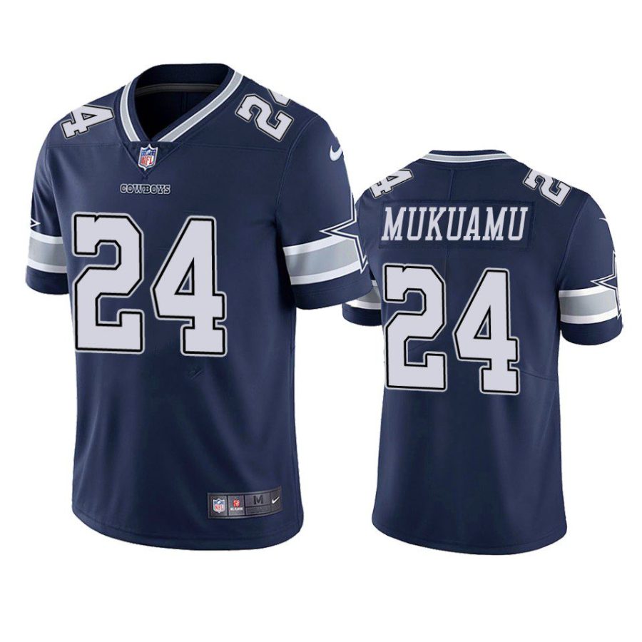 israel mukuamu cowboys jersey navy vapor limited